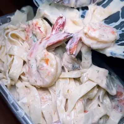 Creamy Prawn Pasta